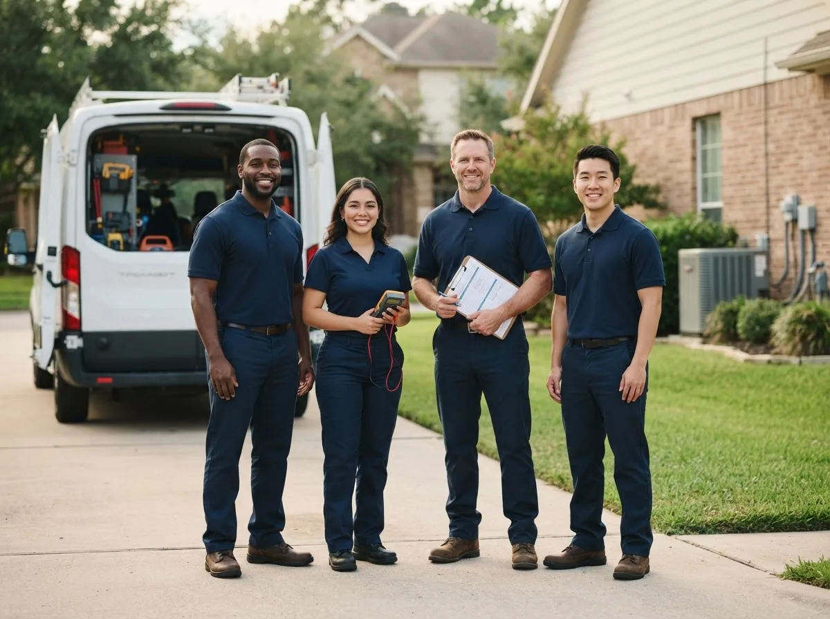 Certified HVAC technician near Houston, PA